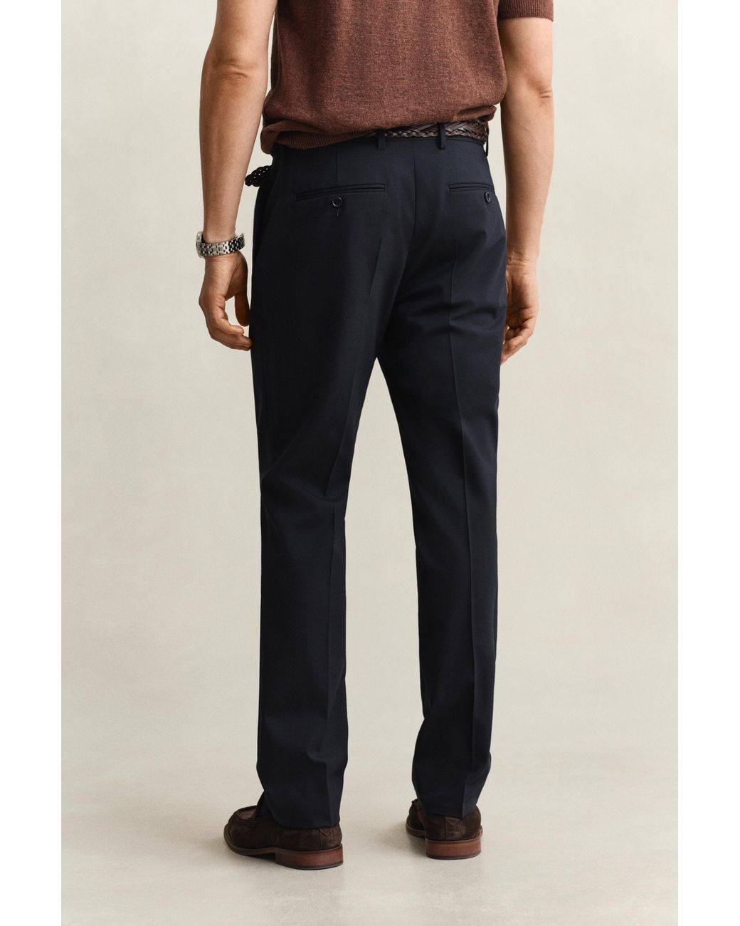 Gant Blue Suit Pants Evening for men