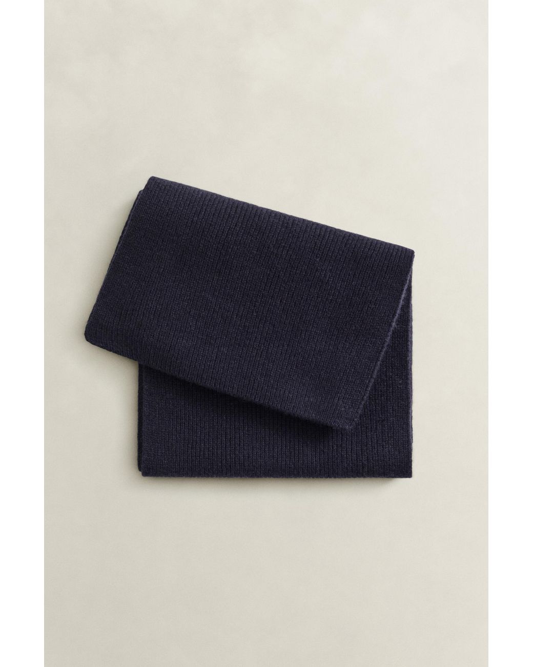 Gant Blue Cashmere Scarf Evening for men
