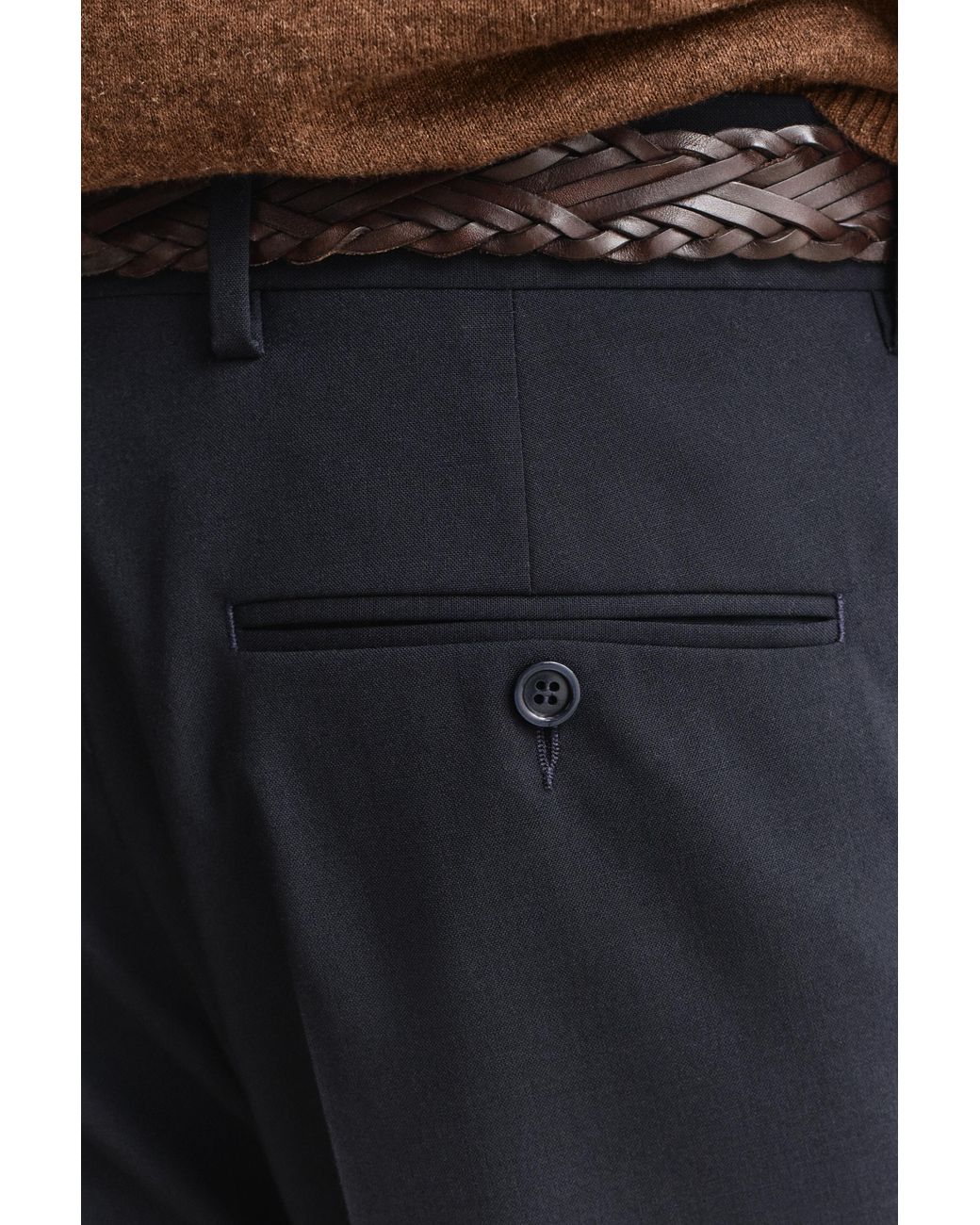 Gant Blue Suit Pants Evening for men