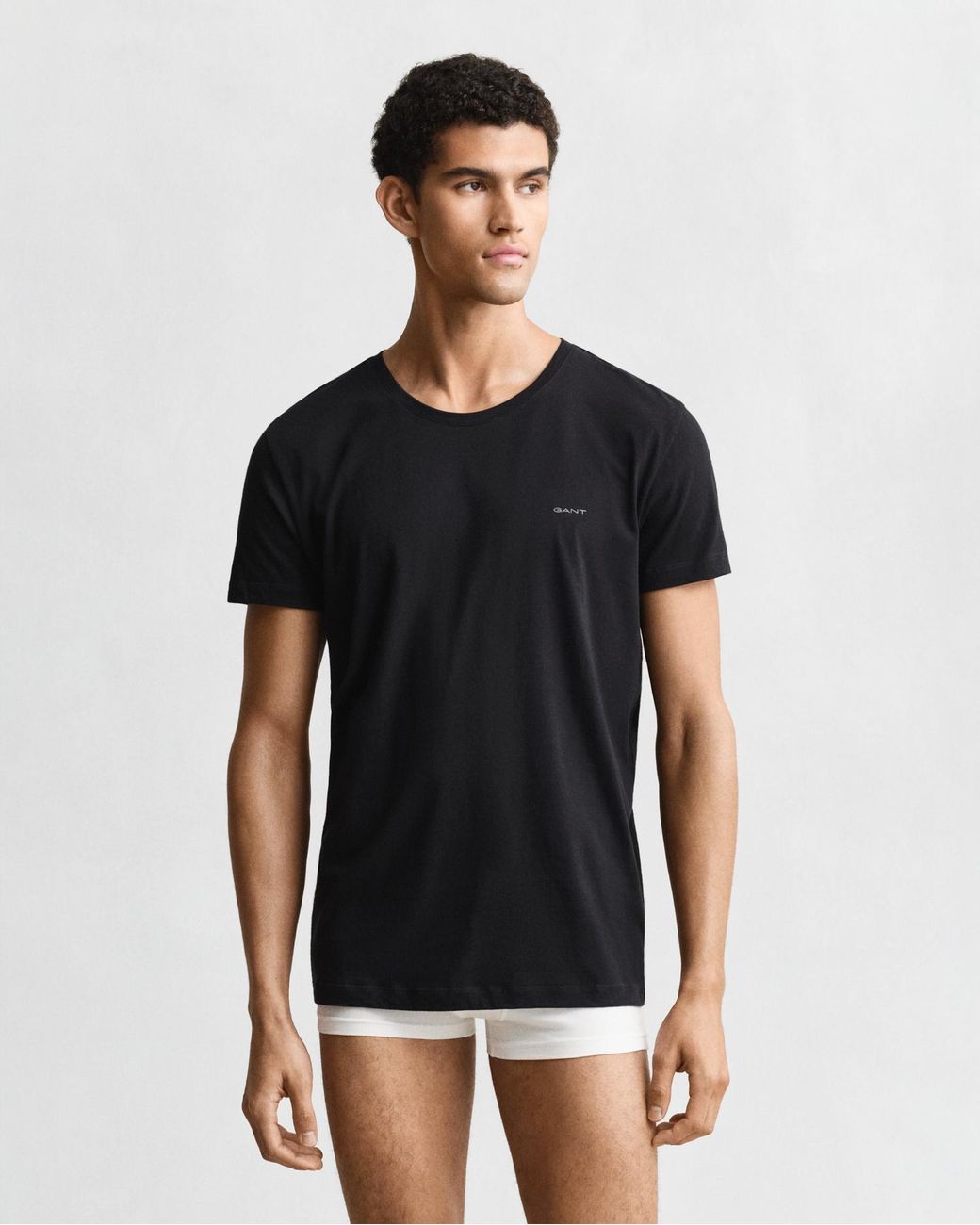 Gant Black 2-Pack Crew Neck T-Shirts for men