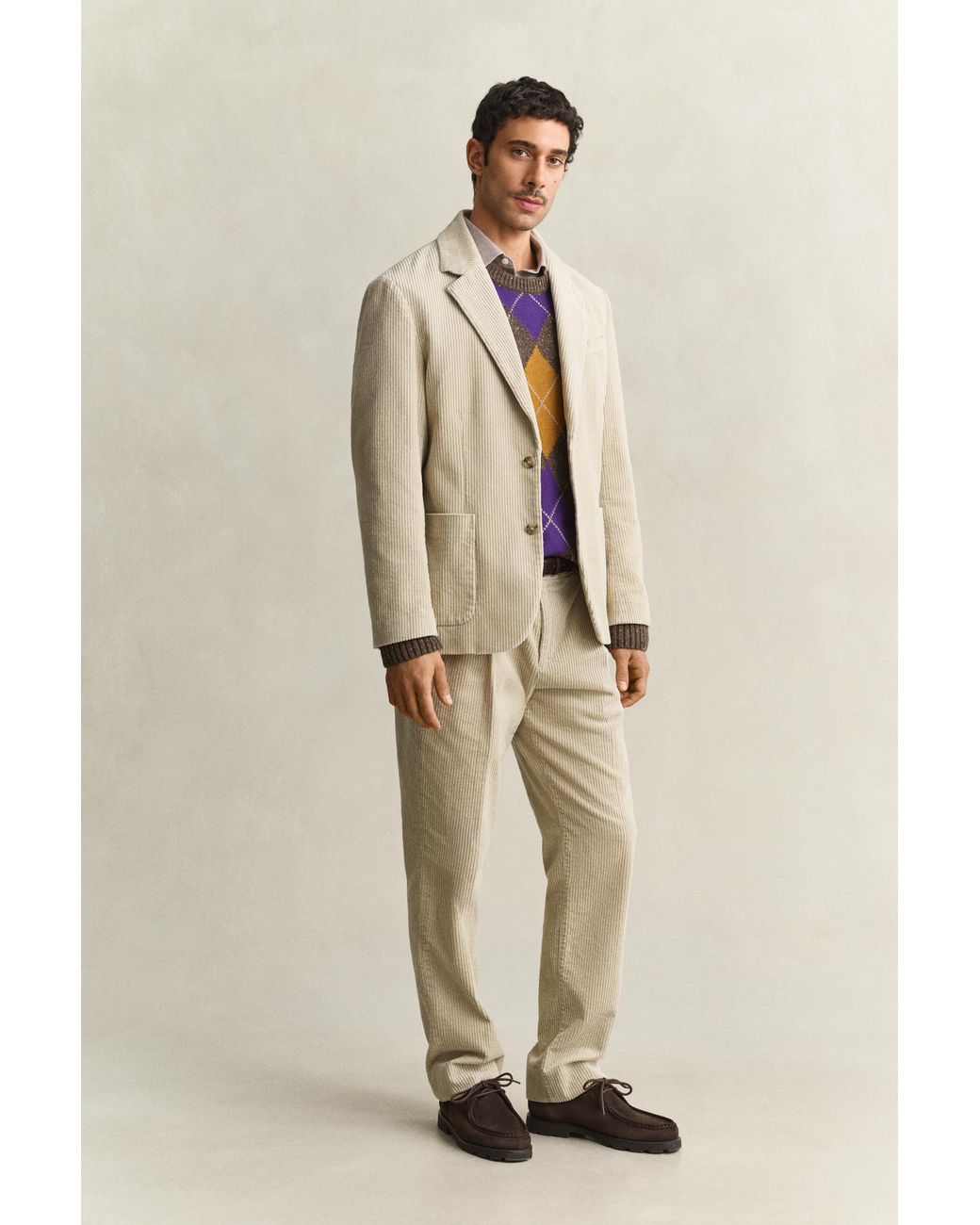 Gant Natural Corduroy Suit Jacket for men