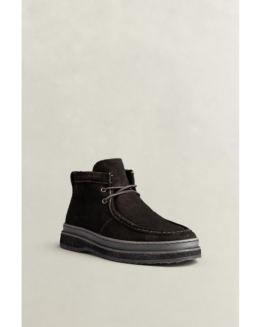 Gant Black Blistown Suede Boots Weathered for men