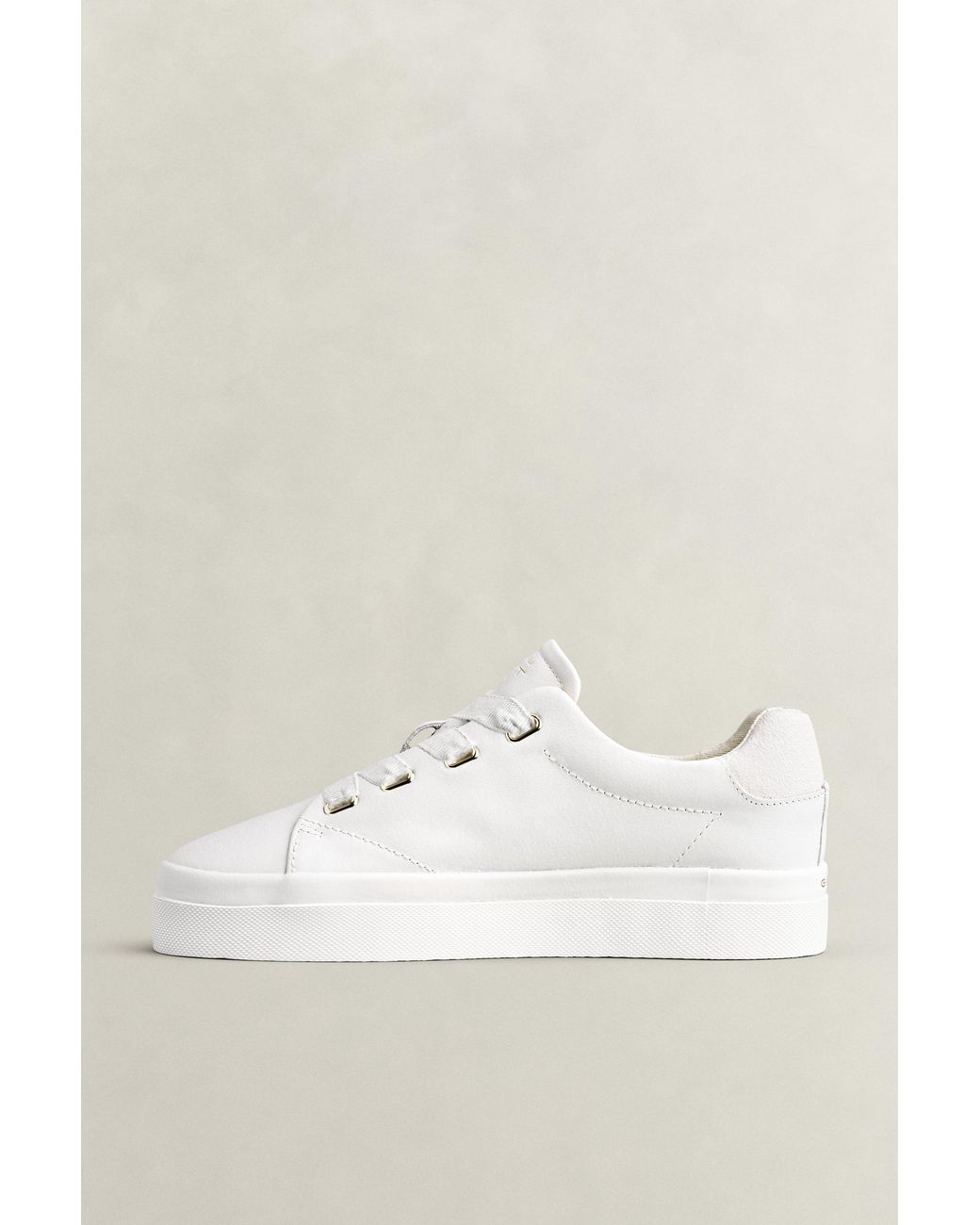Gant Natural Avona Leather Sneakers