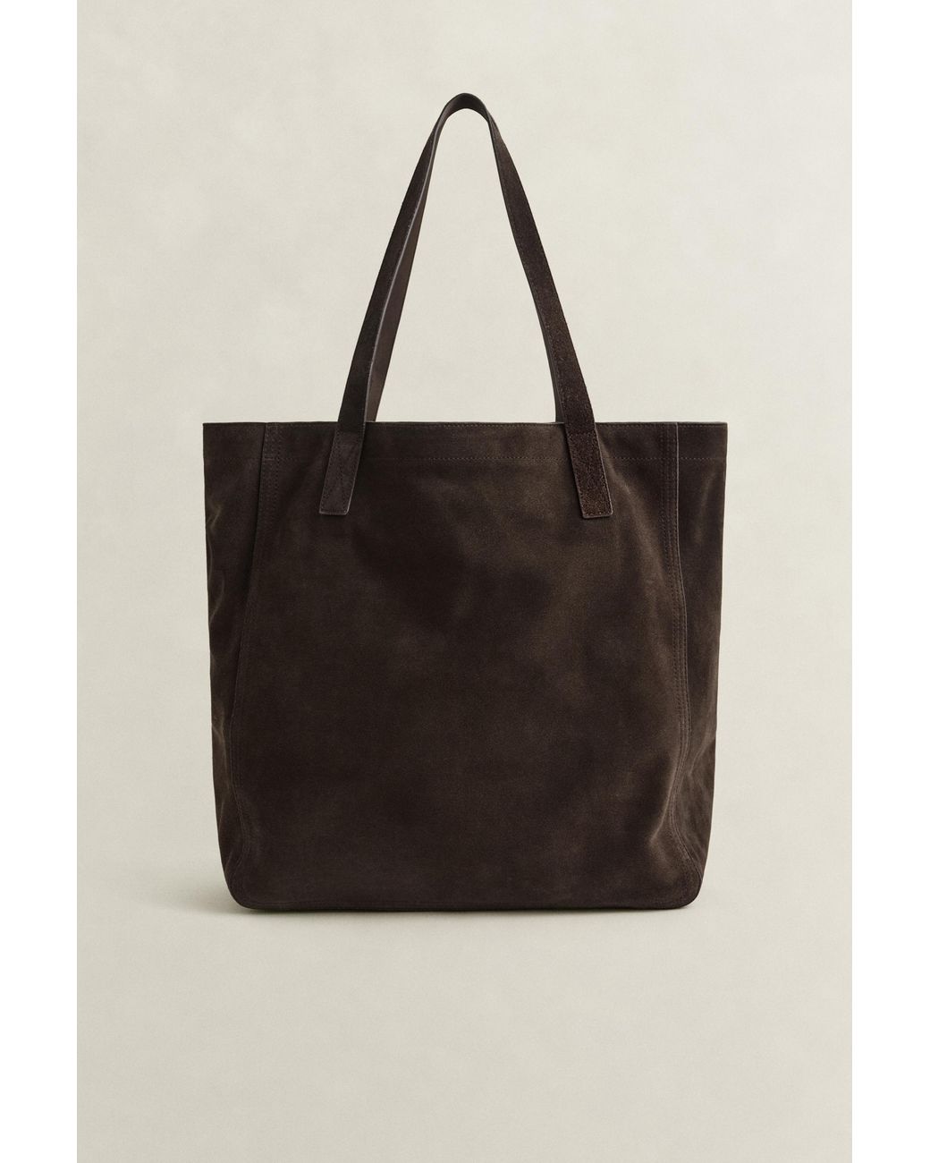 Gant Black Suede Tote Bag Rich for men