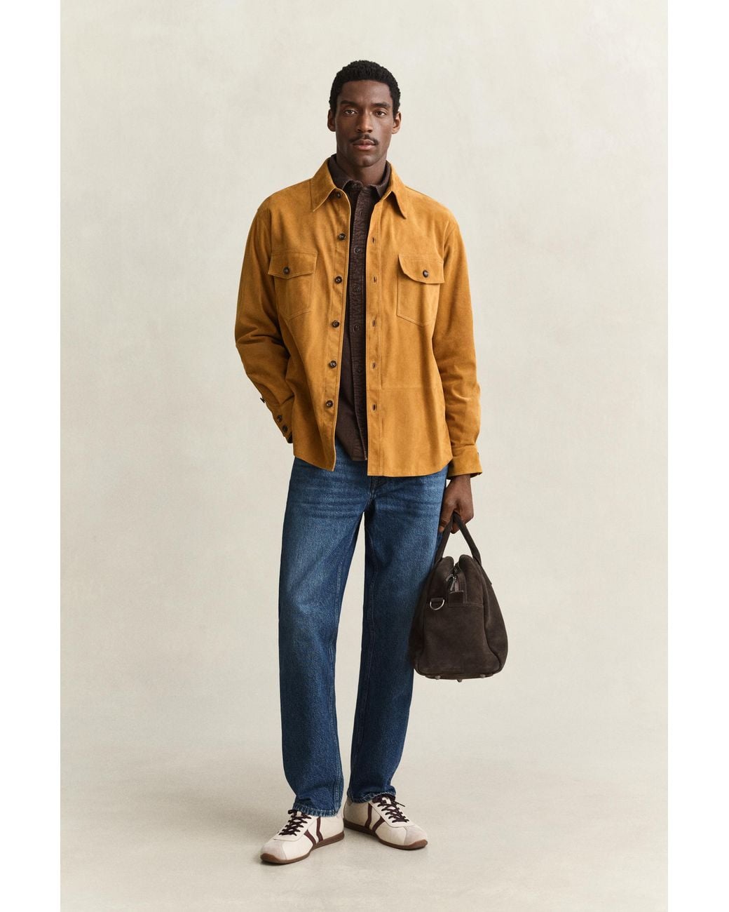 Gant Multicolor Corduroy Shirt for men