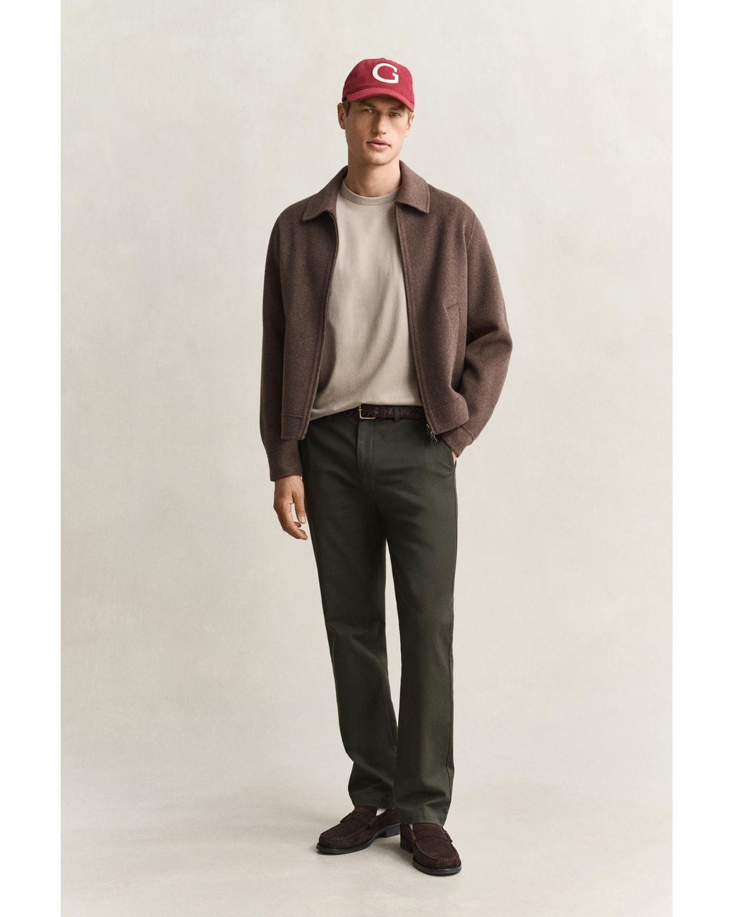 Gant Natural Pima Cotton T-Shirt for men