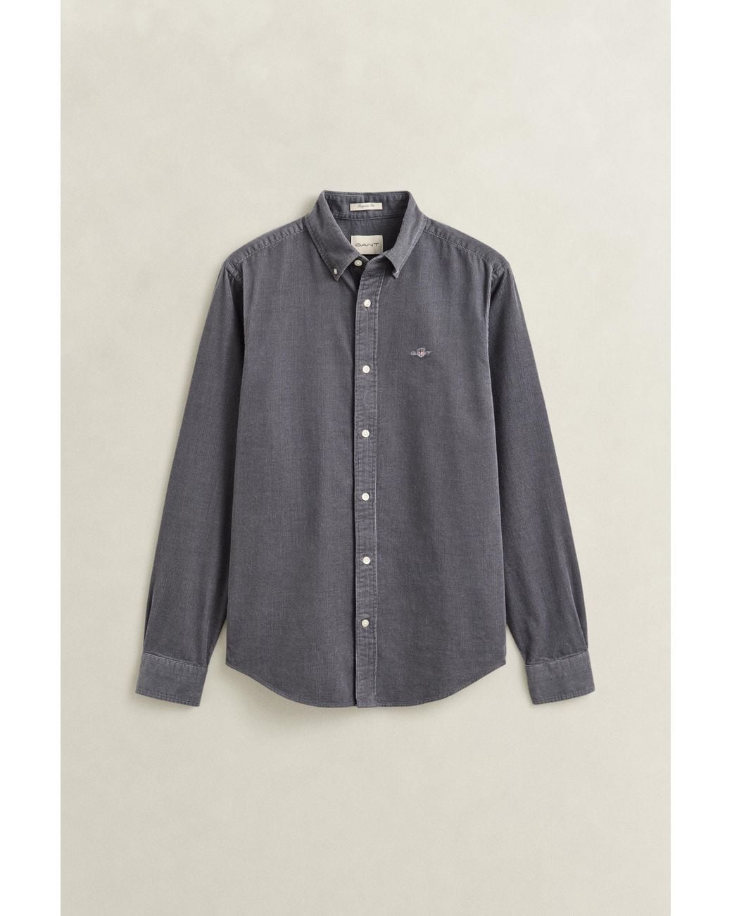 Gant Gray Corduroy Shirt for men