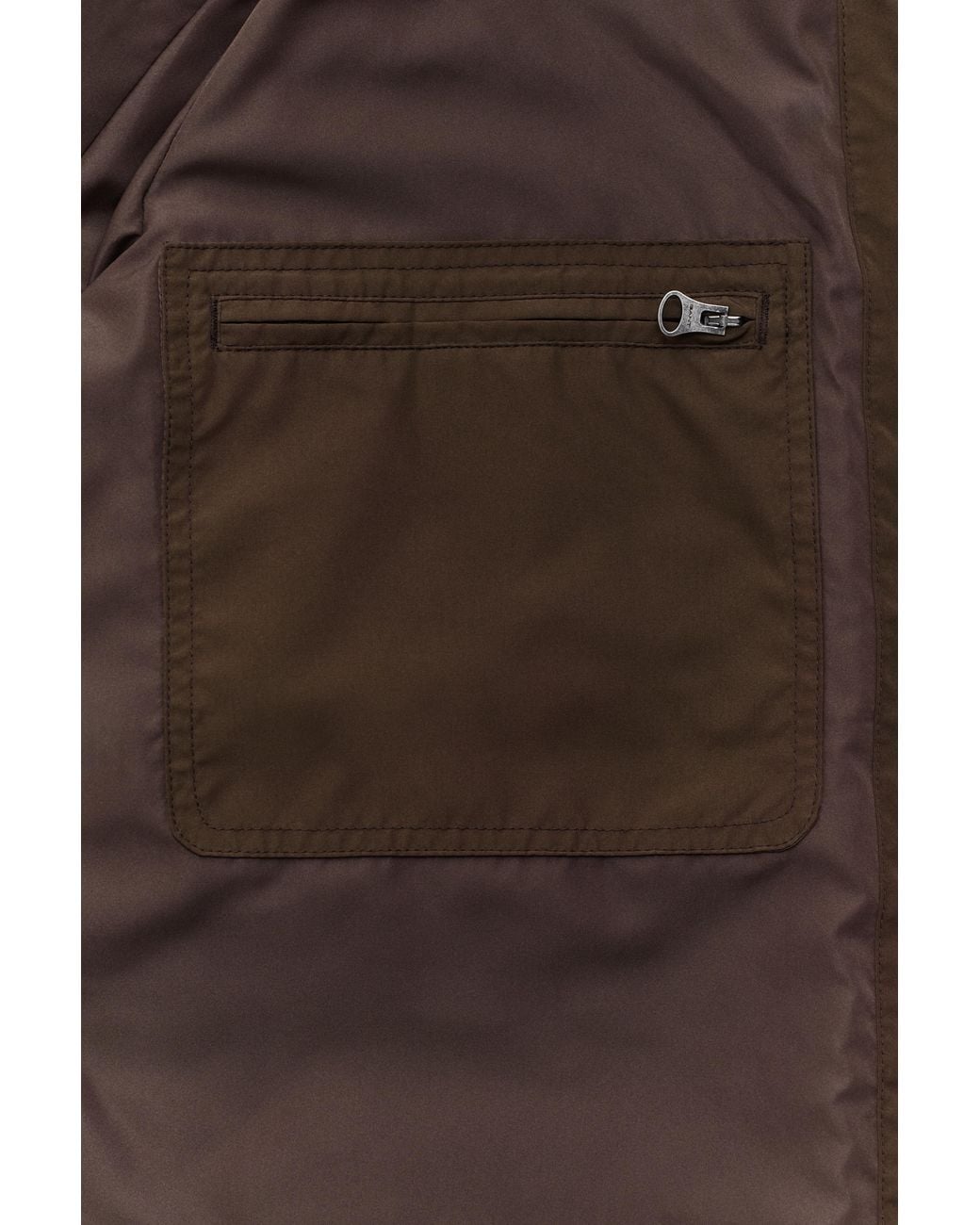 Gant Brown Quilted Mid Jacket for men