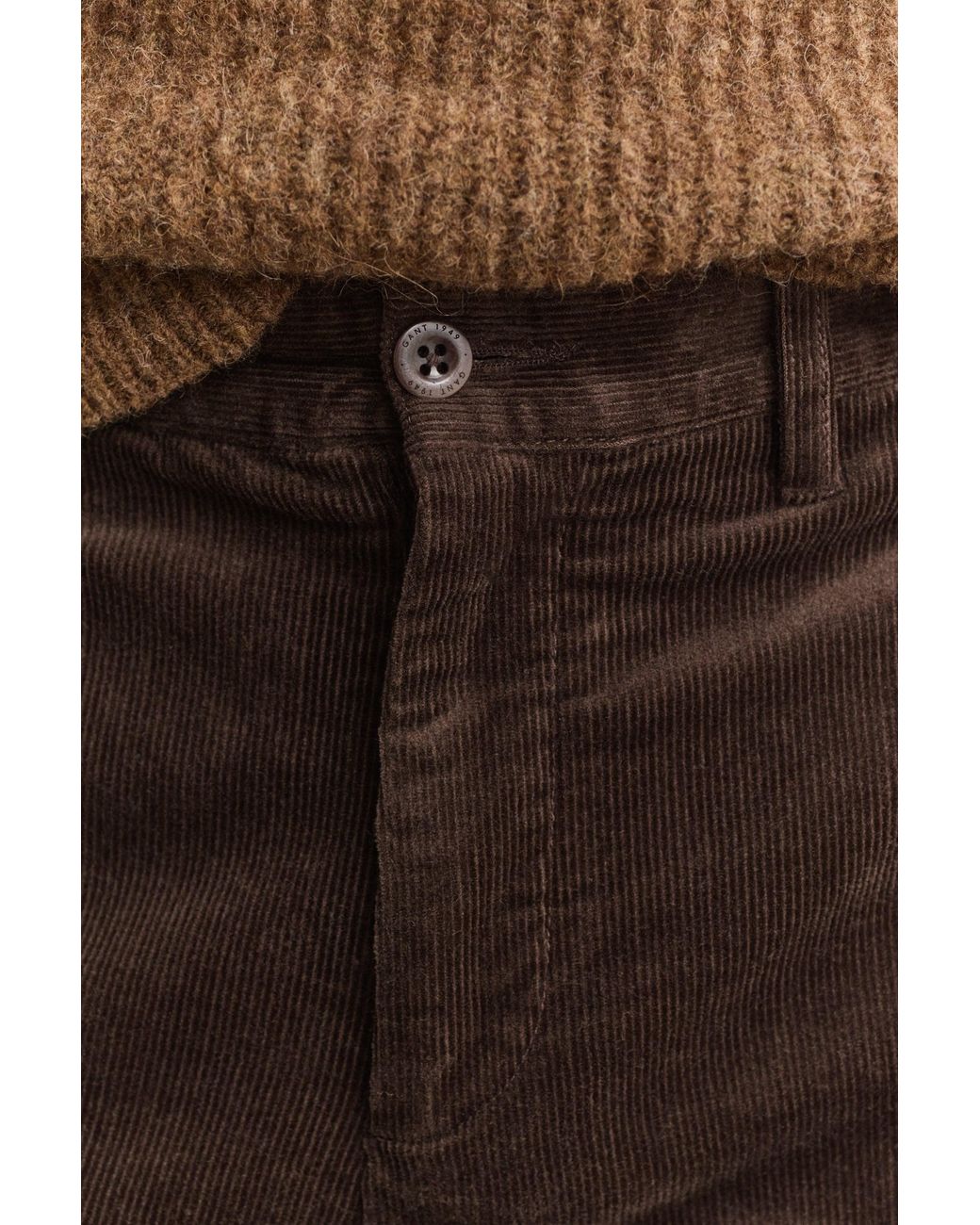 Gant Natural Regular Corduroy Chinos for men
