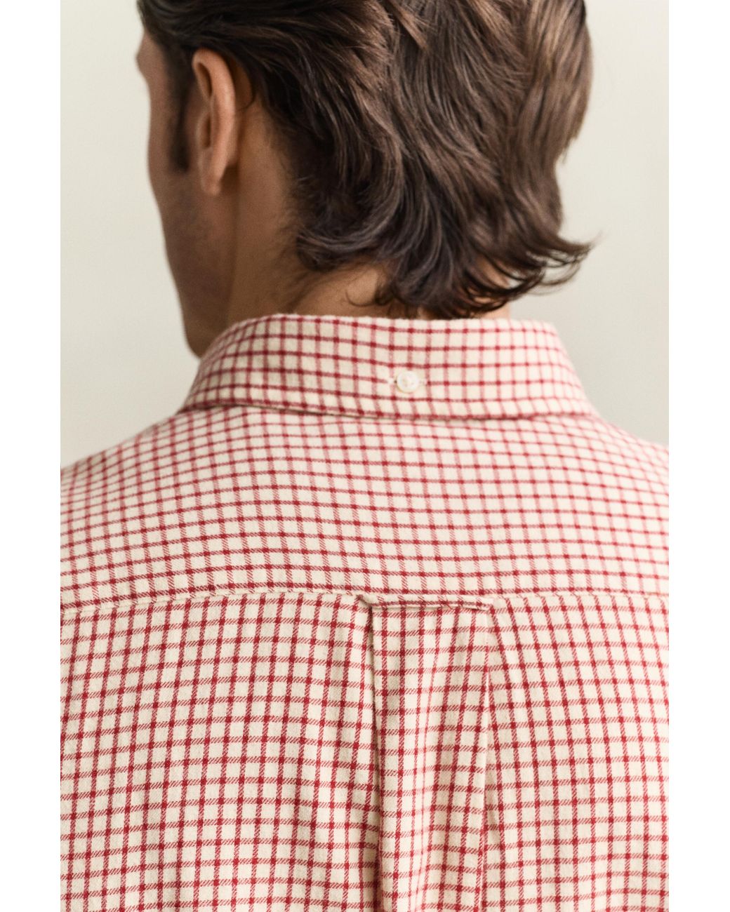 Gant Natural Checked Windblown Flannel Shirt for men