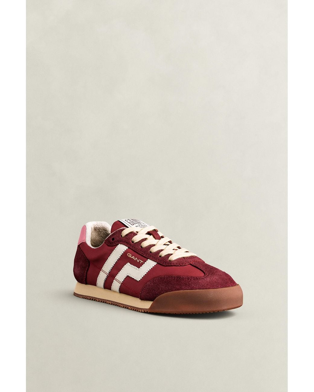 Gant Red Beylana Suede Sneakers