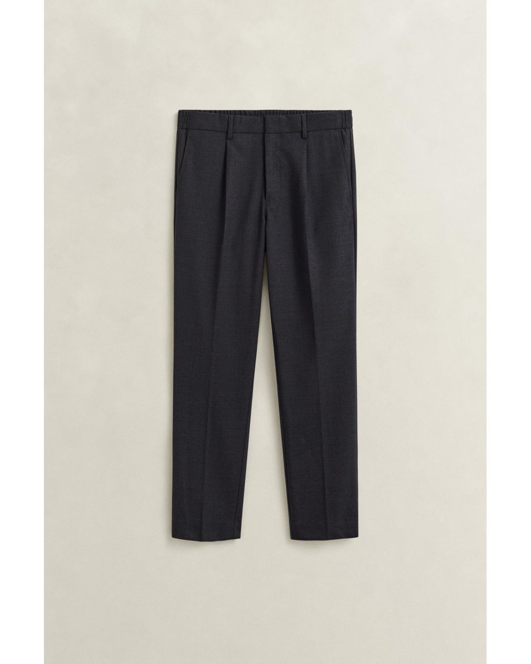 Gant Natural Tapered Wool Pants for men