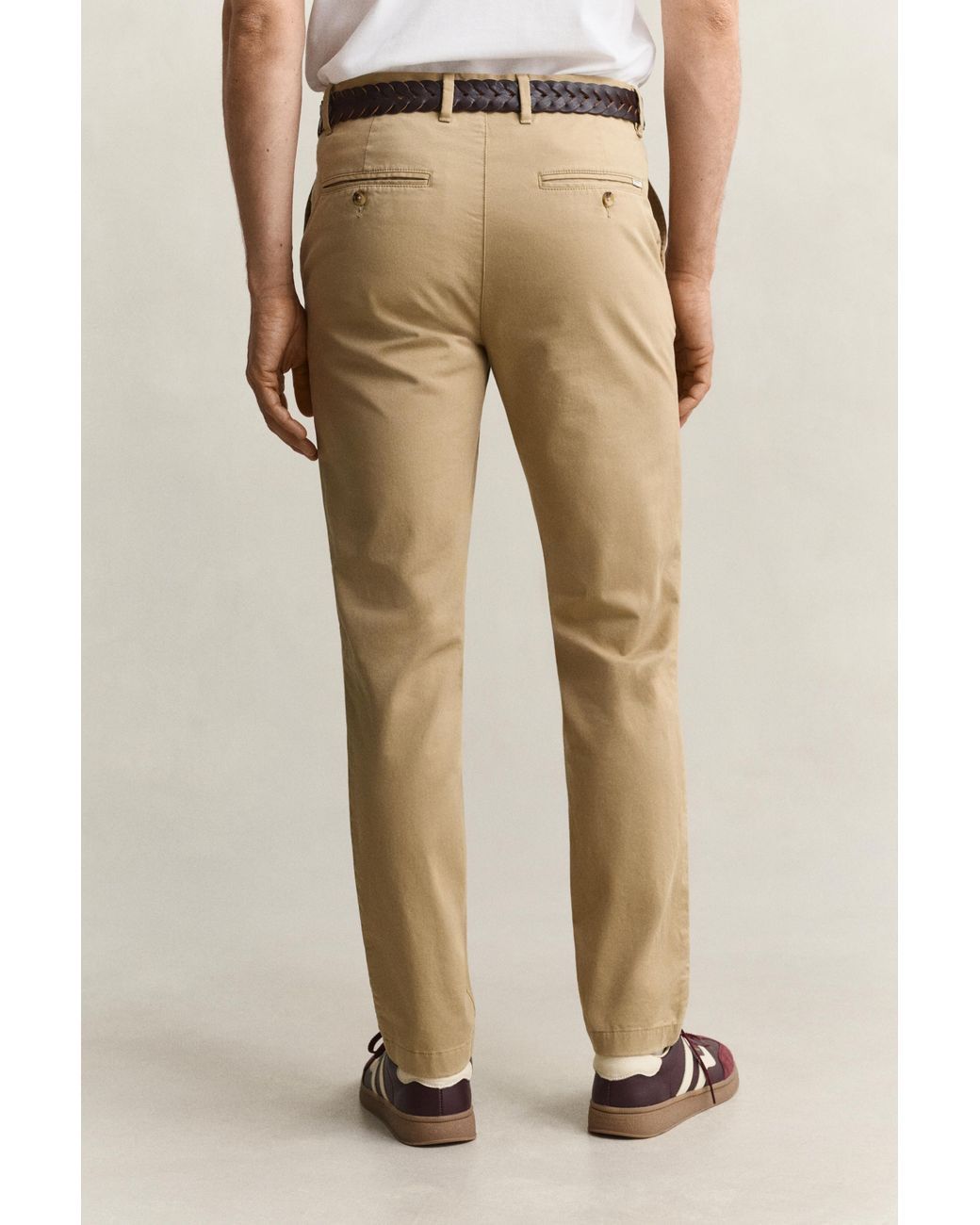 Gant Natural Classic Slim Chinos Dark for men