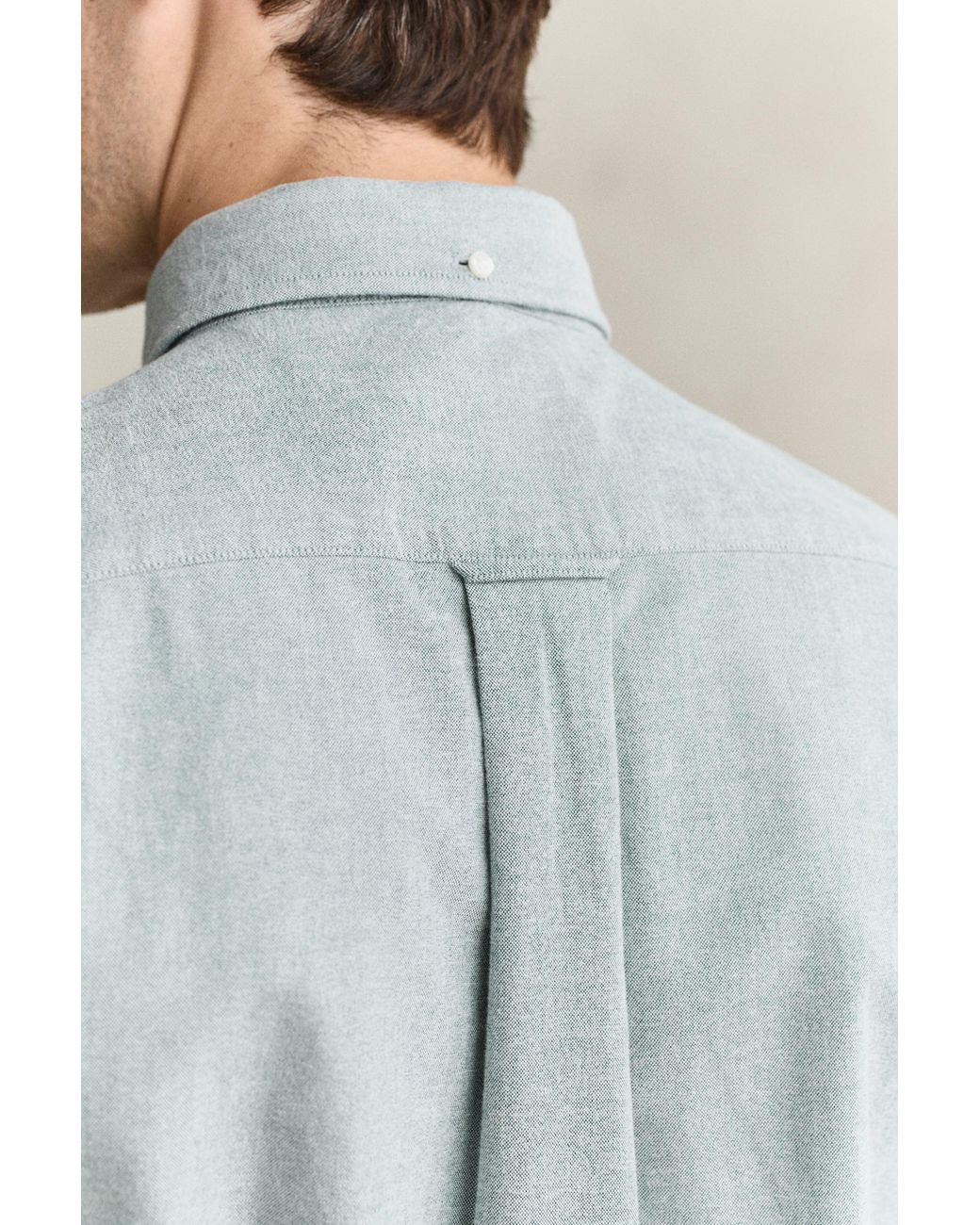 Gant Green Brushed Oxford Shirt for men