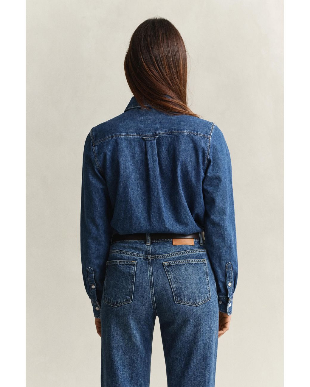 Gant Blue Denim Shirt