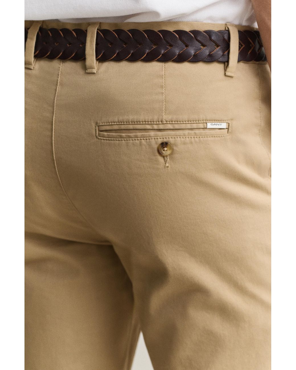 Gant Natural Classic Slim Chinos Dark for men