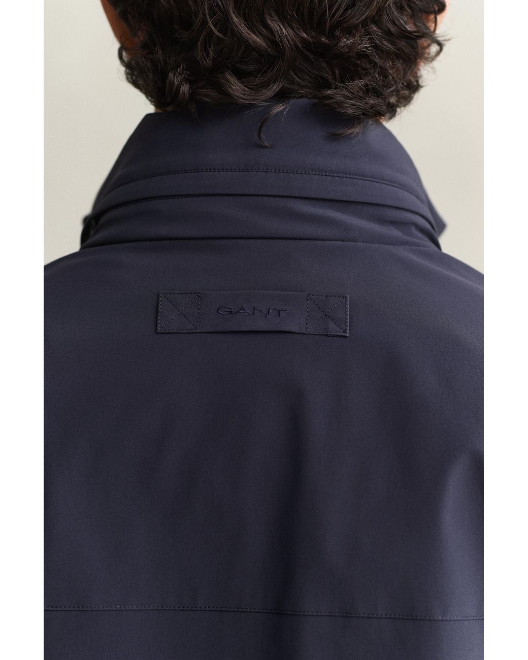 Gant Blue Lightweight Jacket Evening for men