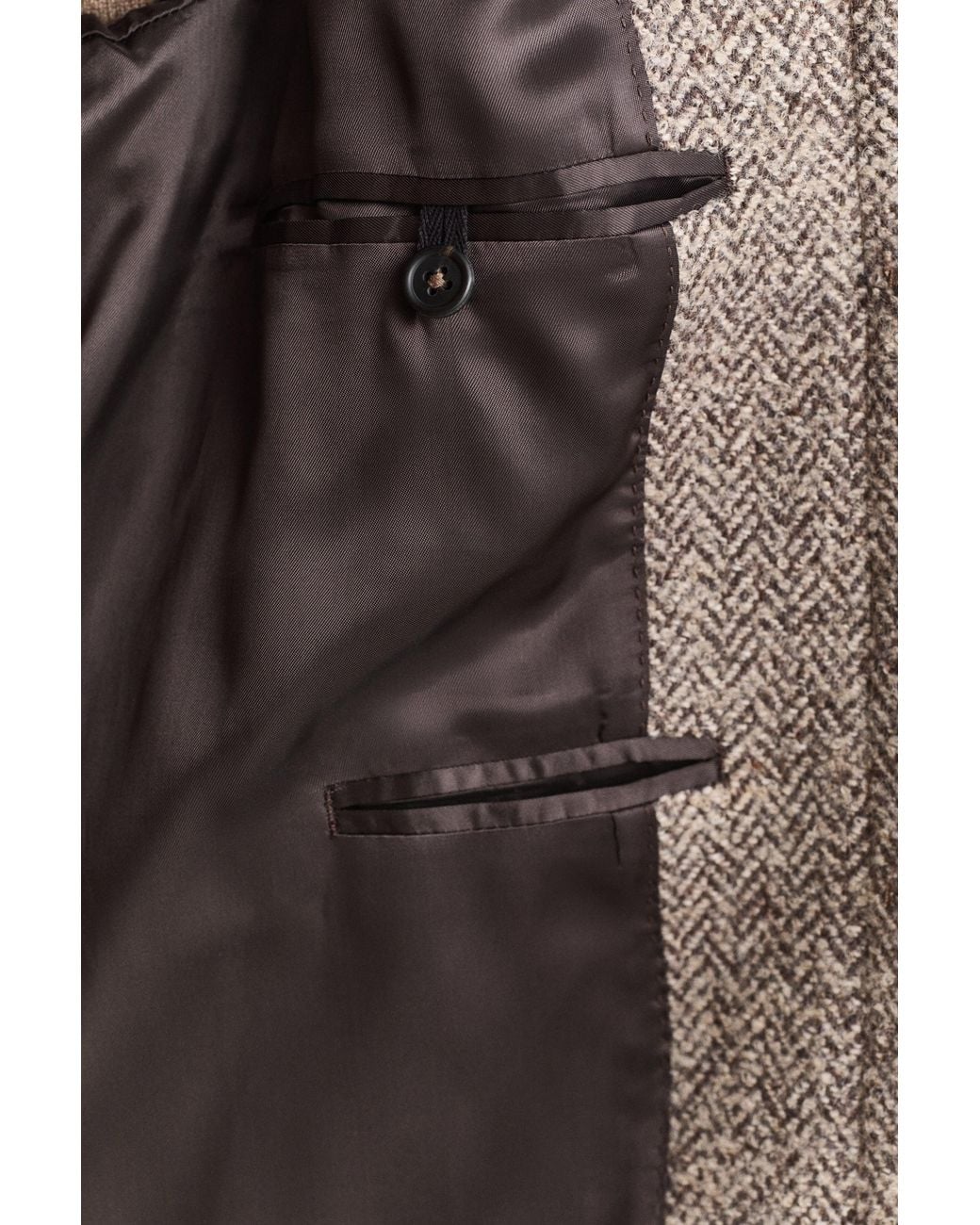 Gant Natural Wool Car Coat for men