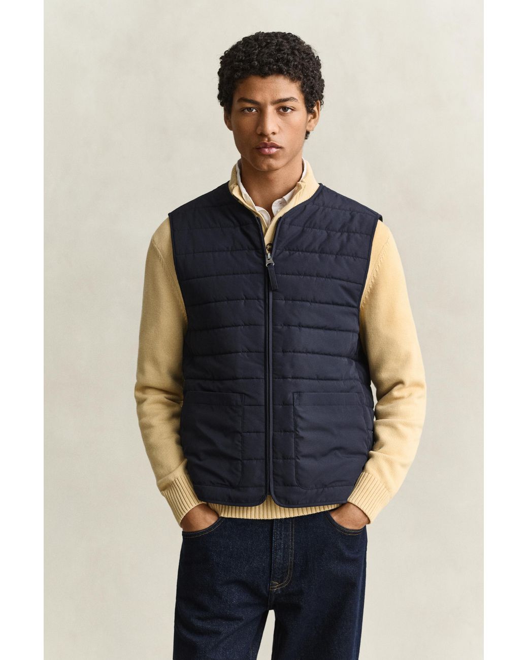 Gant Blue Double Jacket Evening for men