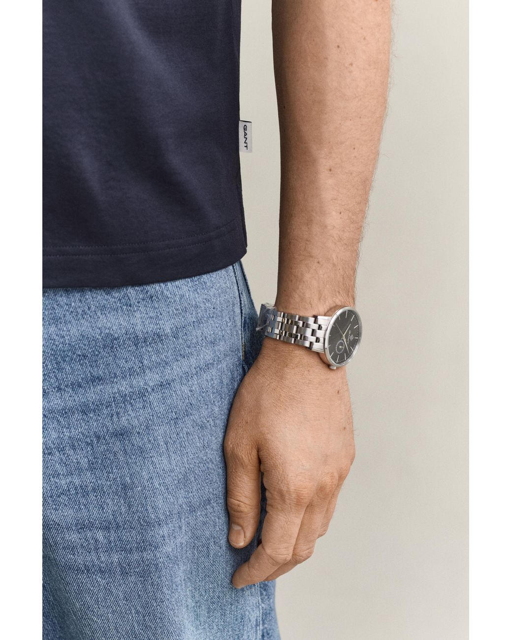 Gant Blue Pima Cotton Polo Shirt Evening for men