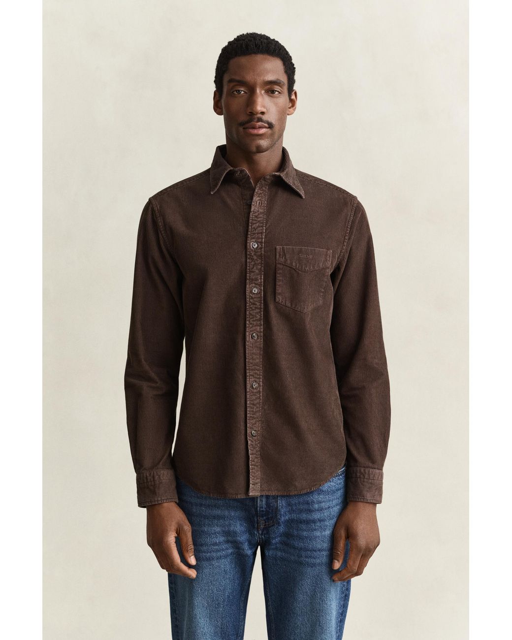 Gant Multicolor Corduroy Shirt for men