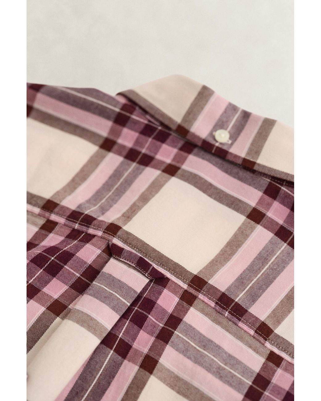 Gant Red Relaxed Flannel Shirt