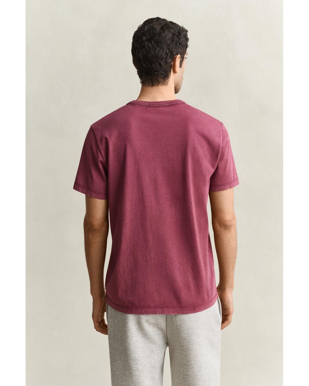 Gant Red Graphic T-Shirt for men