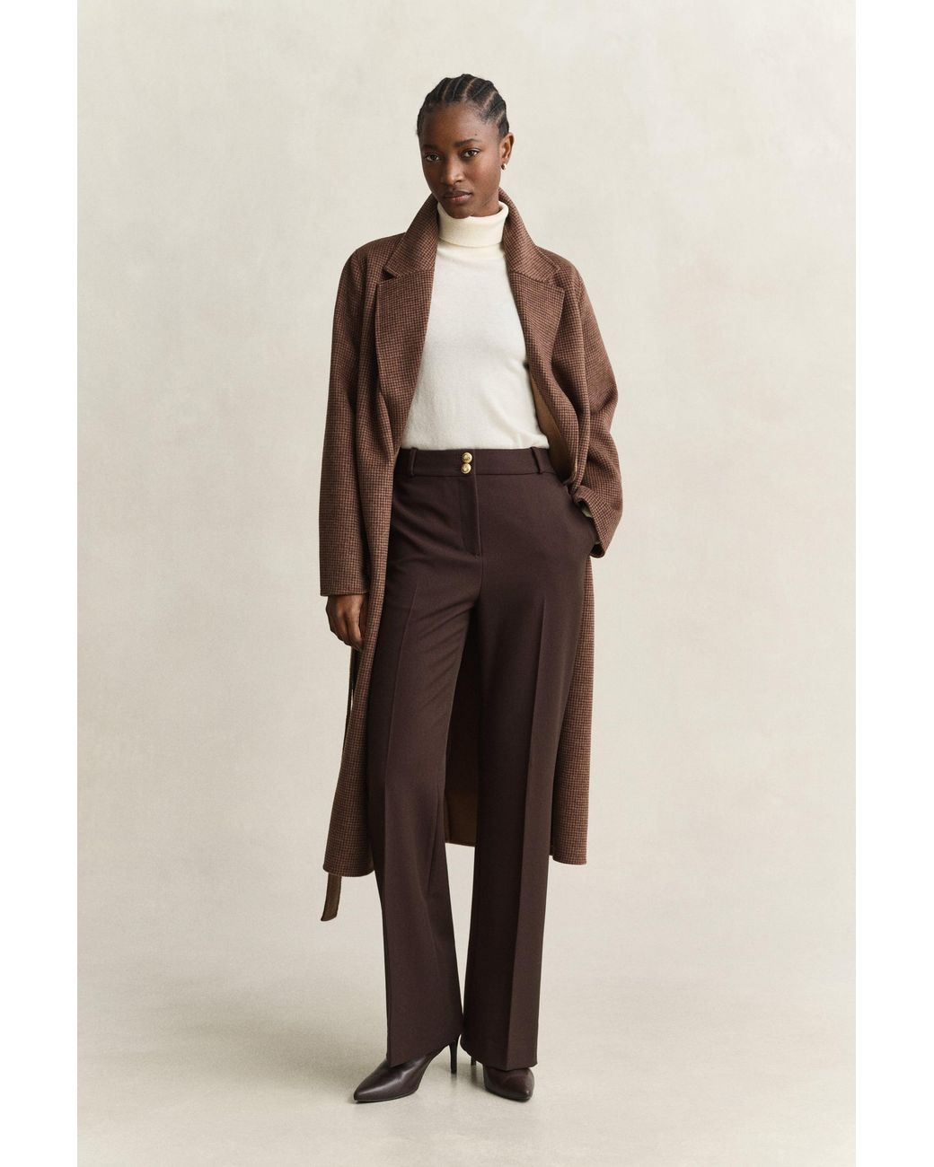 Gant Natural Flared Nautical Pants Deep
