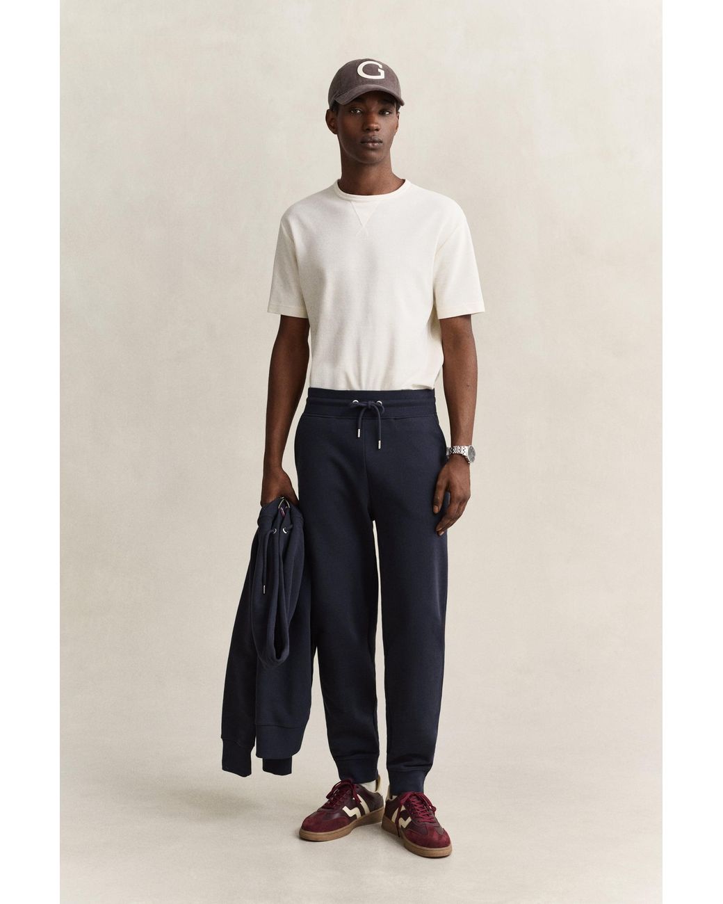 Gant Blue Shield Sweatpants for men