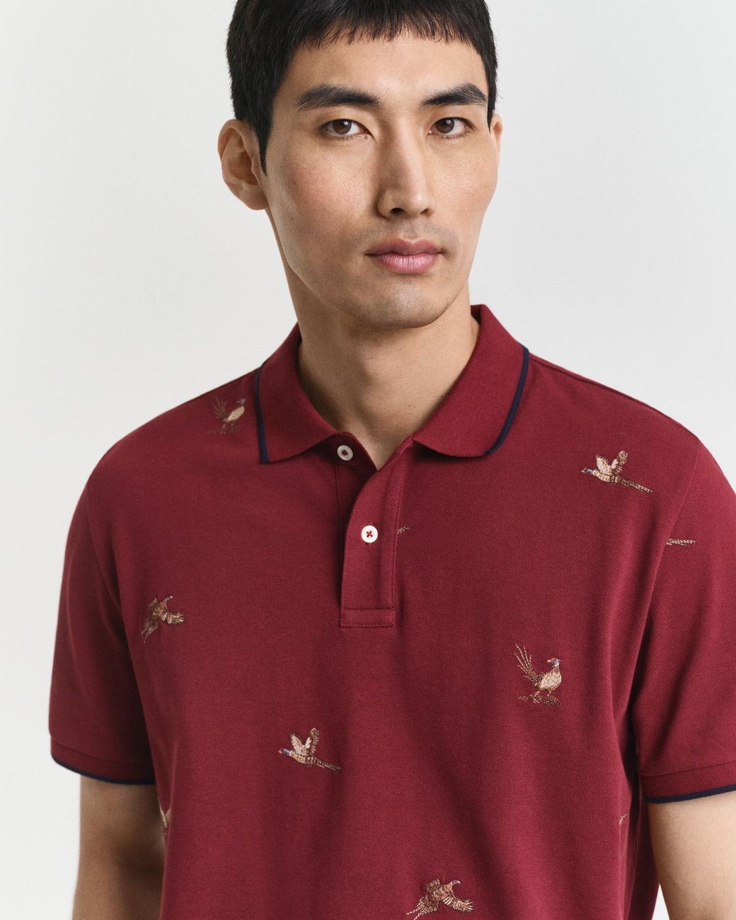 Gant Embroidered Polo Shirt for men