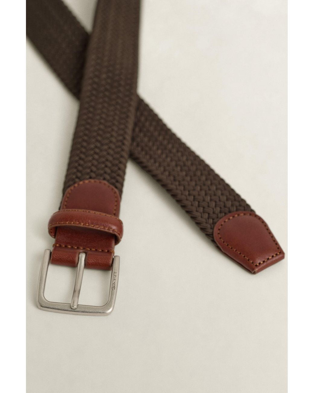 Gant Natural Braided Elastic Belt for men