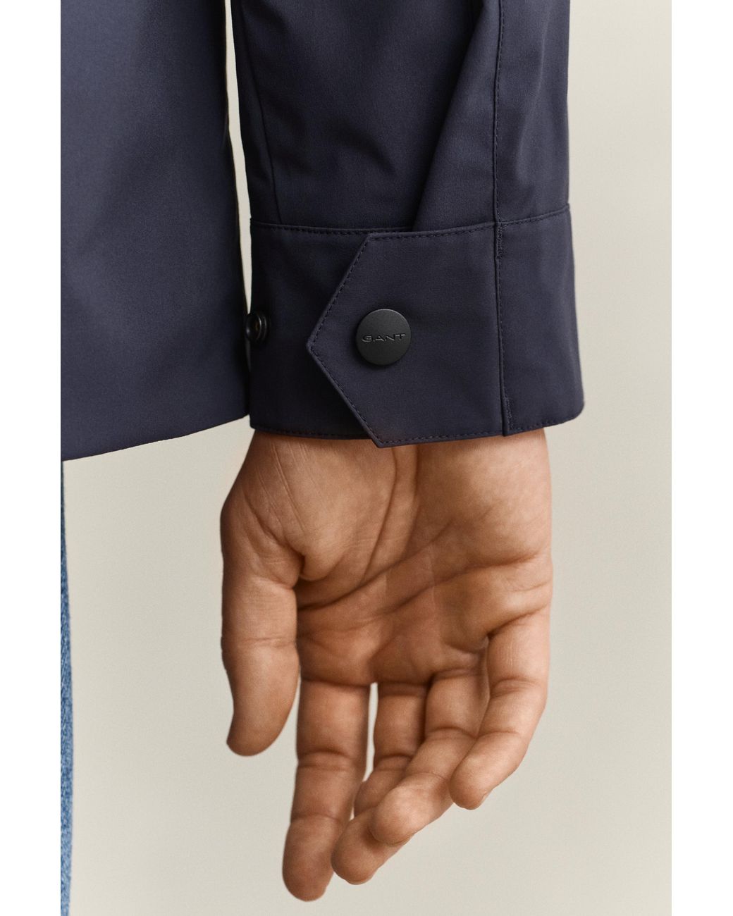 Gant Blue Lightweight Jacket Evening for men