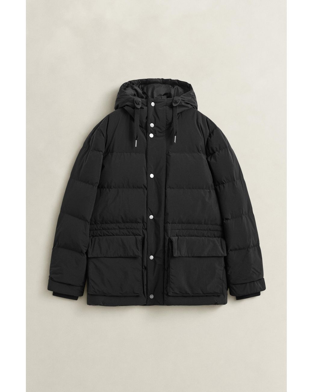 Gant Black Down Parka for men