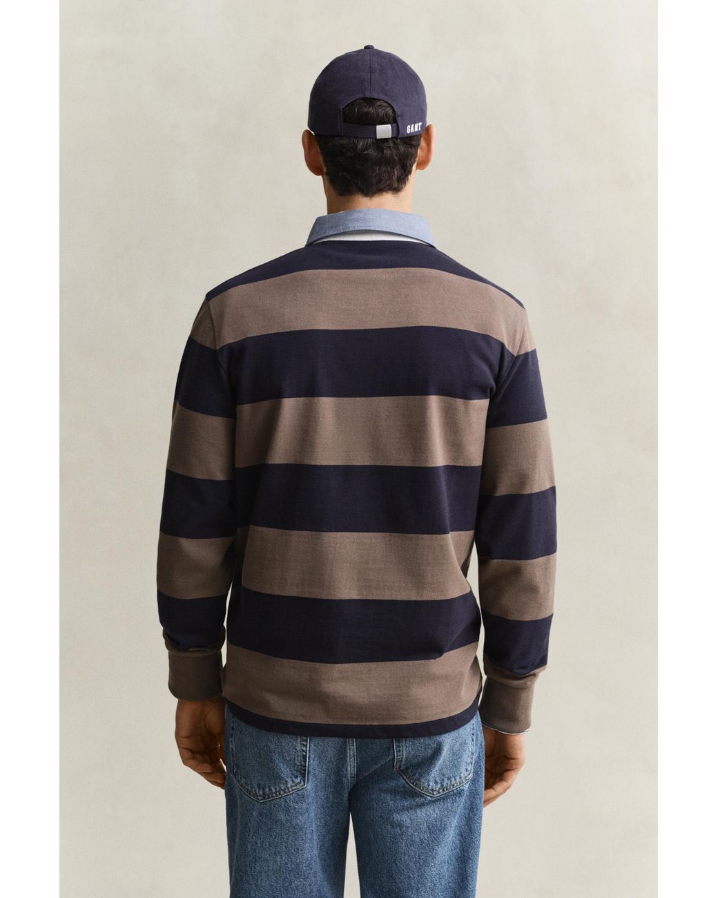Gant Blue Classic Heavy Rugger for men