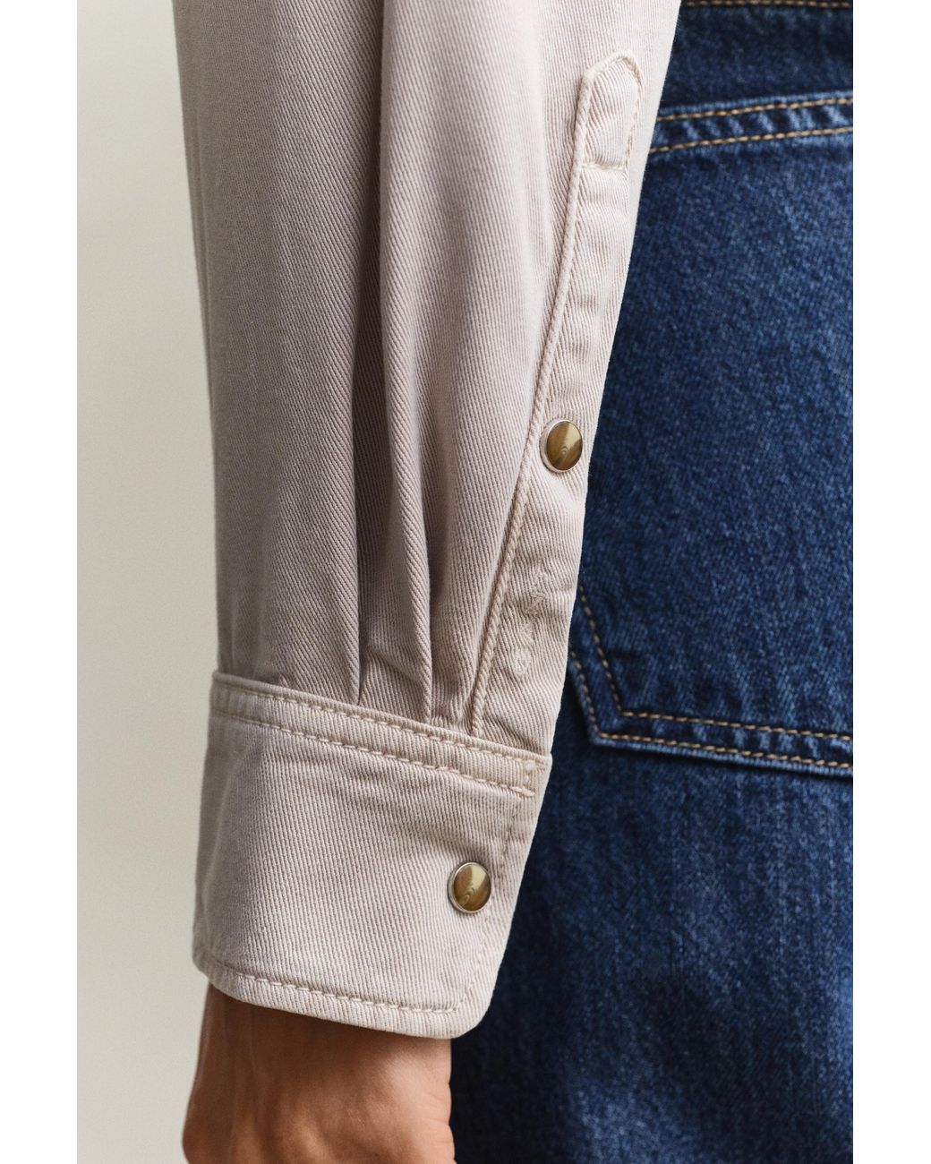 Gant Blue Denim Twill Ranger Shirt