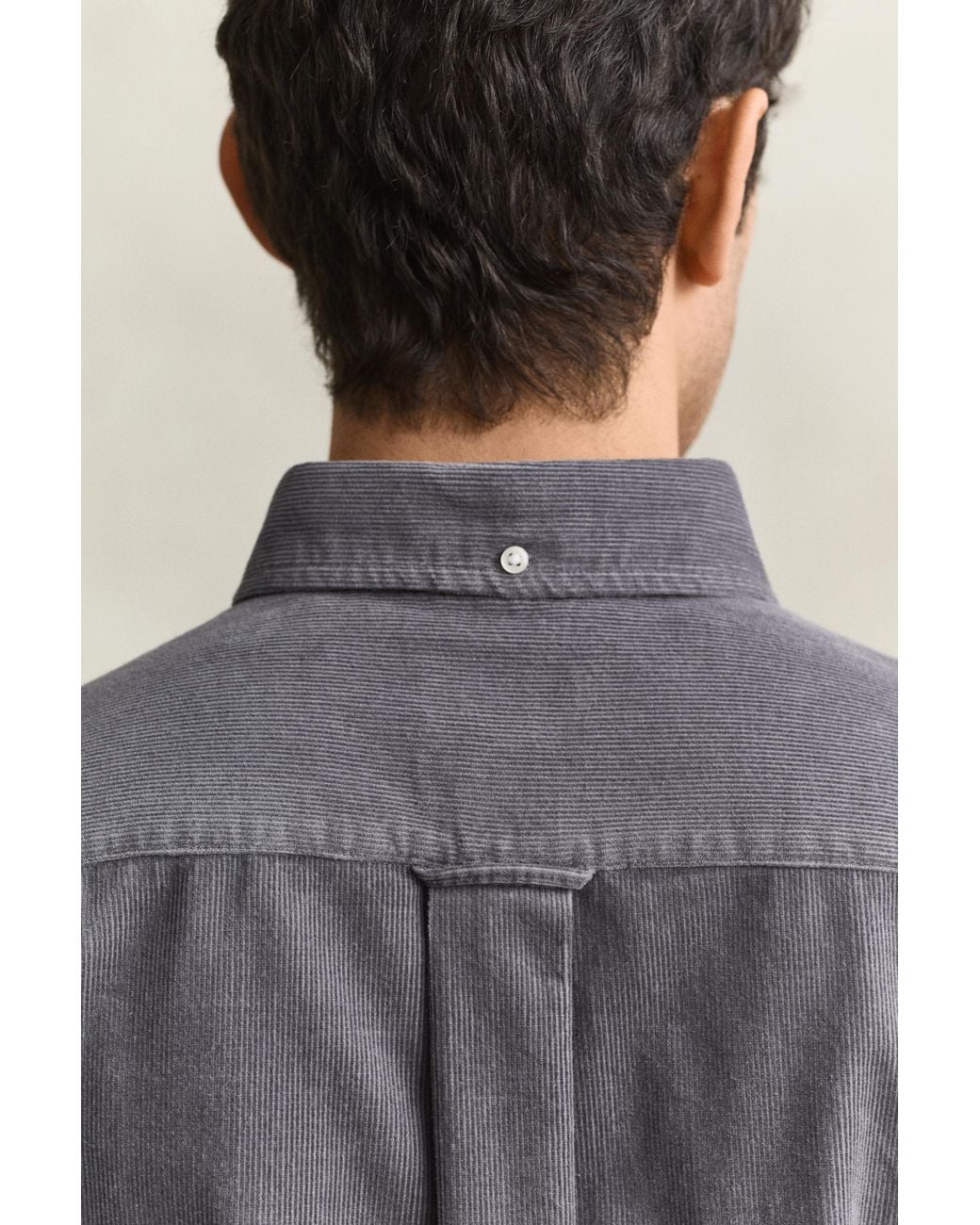 Gant Gray Corduroy Shirt for men