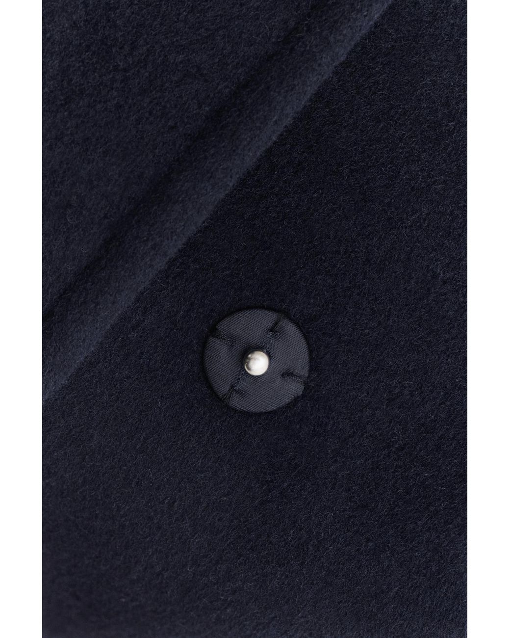 Gant Blue Belted Wool Blend Coat Evening