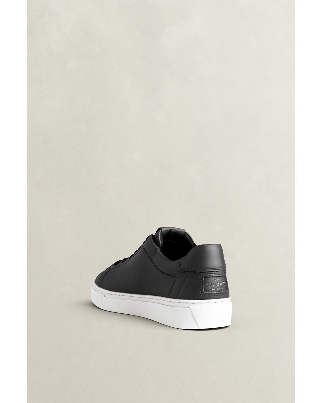 Gant Black Mcjulien Leather Sneakers for men