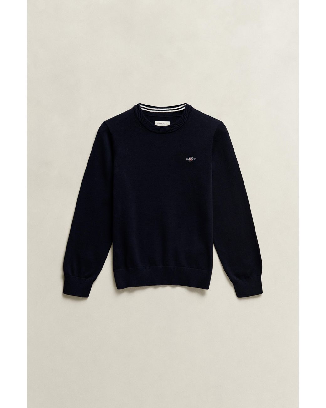 Gant Blue Teens Teen Boys Shield Sweater Evening for men