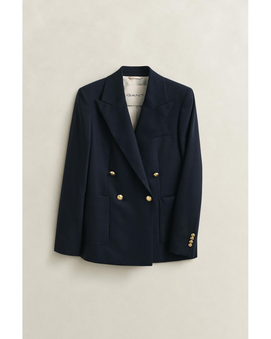 Gant Blue Slim Fit Club Blazer