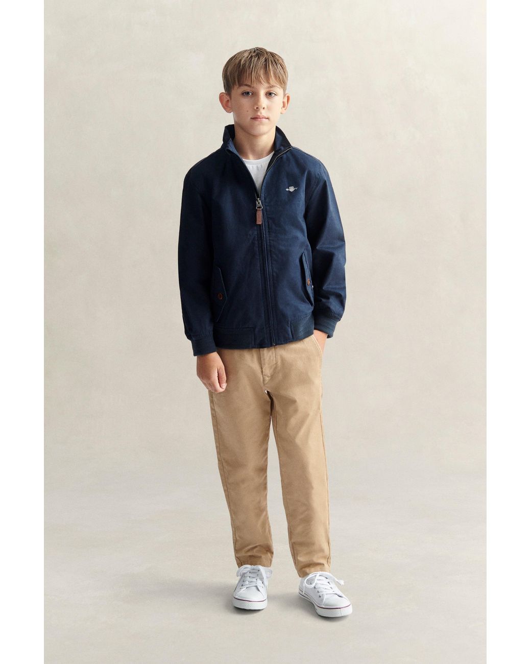 Gant Blue Teens Teen Boys Harrington Jacket Evening for men