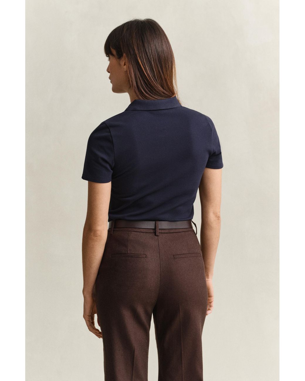 Gant Blue Polo Shirt Evening