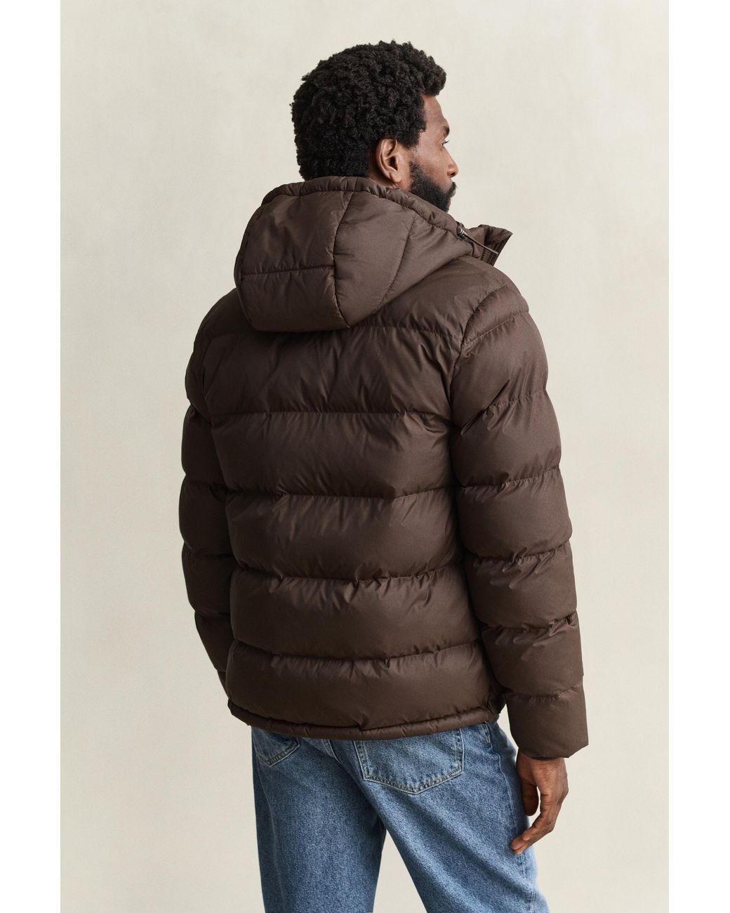 Gant Brown Active Cloud Jacket for men