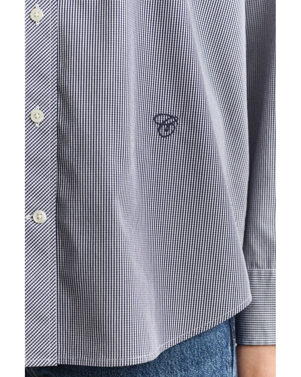 Gant Gray Checked Shirt Classic