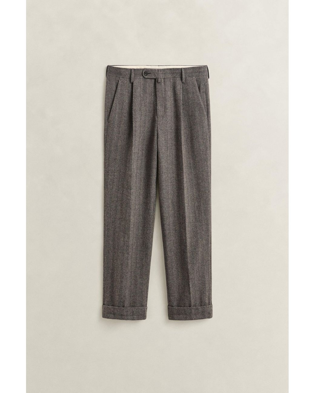 Gant Blue Pinstriped Suit Pants for men