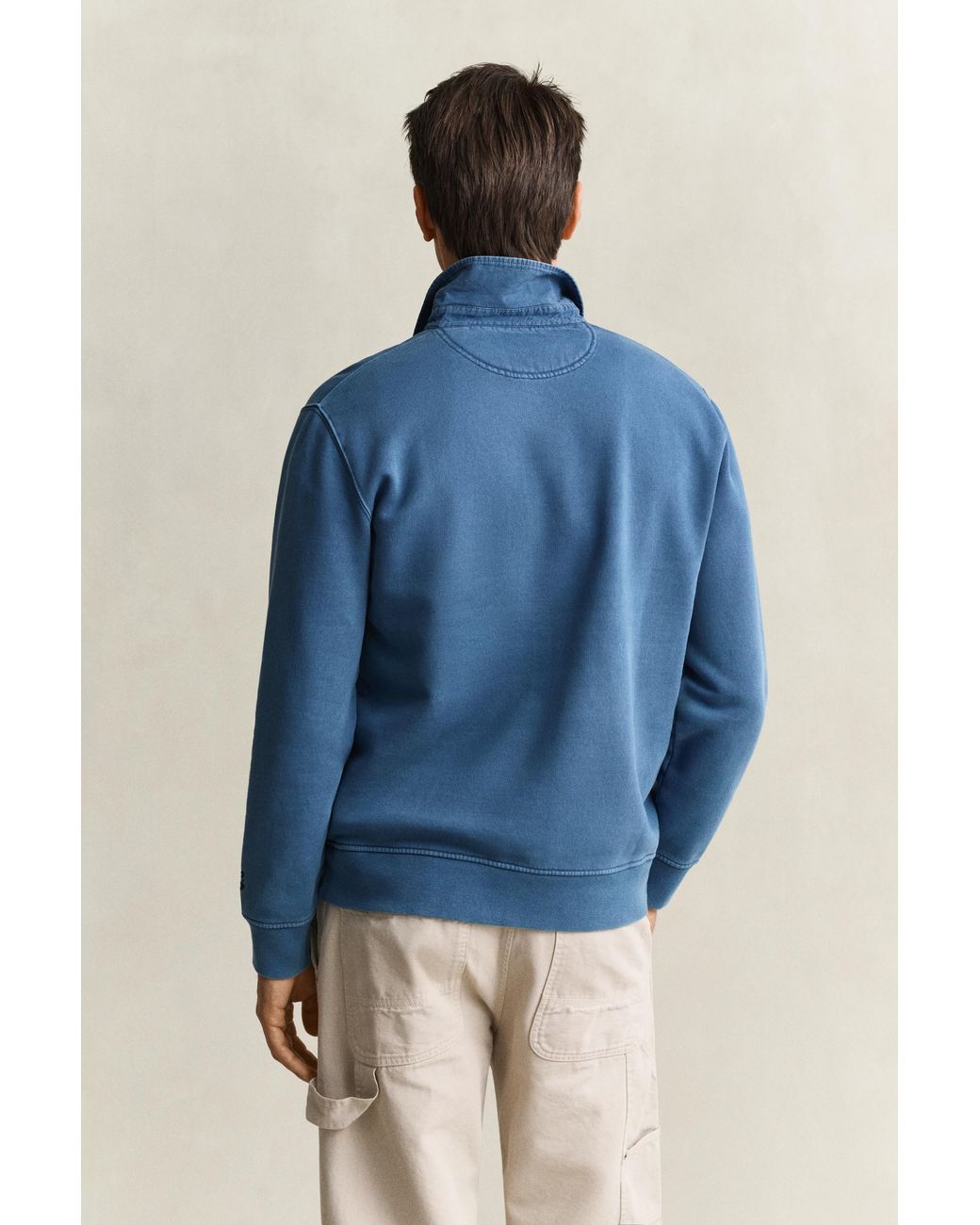 Gant Blue Sweatshirt Rugger for men