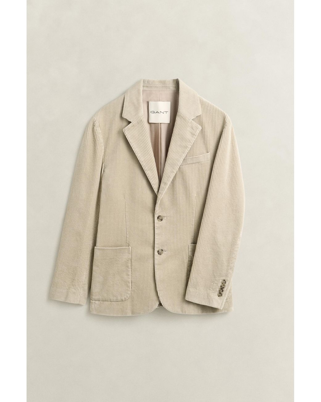 Gant Natural Corduroy Suit Jacket for men