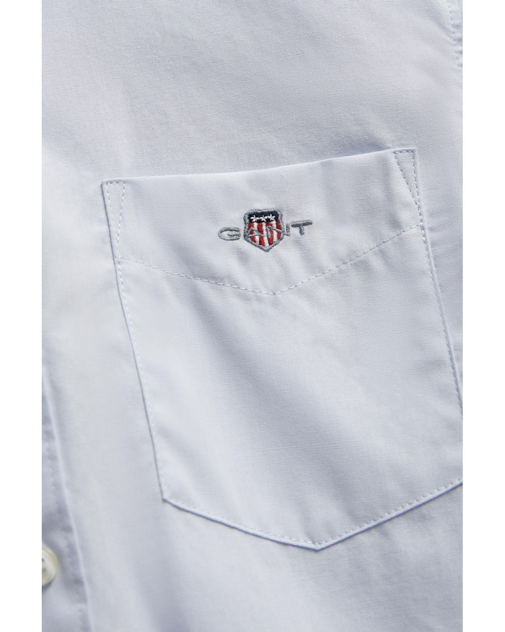 Gant Blue Teens Teen Boys Shield Poplin Shirt for men