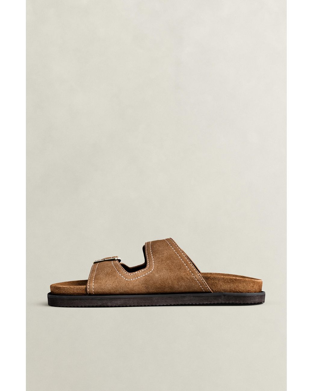 Gant Green Fairfro Suede Sandals Warm for men