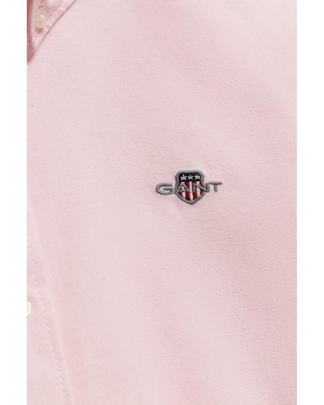 Gant Pink Teens Teen Boys Shield Oxford Shirt Light for men